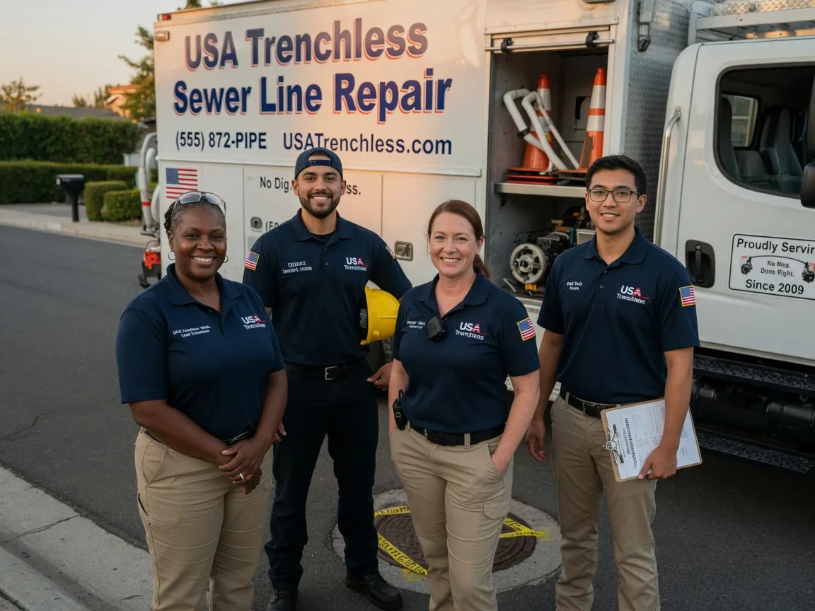 Sewer Line Repair company in Linn, TX